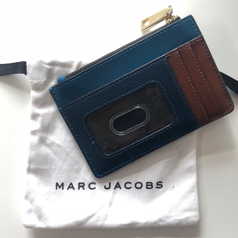 Marc Jacobs Zip Top Card Wallet